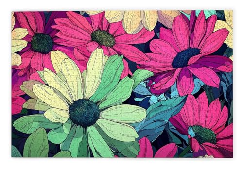 Puzzle 3000 Teile Erwachsene, Gänseblümchen Puzzle 3000 Teile mit Geschenkbox, Holzpuzzle Erwachsene mit Naturholz, Geschenke für Frauen, Geschenke für Männer, Holzpuzzle für Deko Wohnzimmer, T-87 Puzzle 3000 Teile Erwachsene, Gänseblümchen Puzzle 3000 Teile mit Geschenkbox, Holzpuzzle Erwachsene mit Naturholz, Geschenke für Frauen, Geschenke für Männer, Holzpuzzle für Deko Wohnzimmer, T-87 von Kinntn