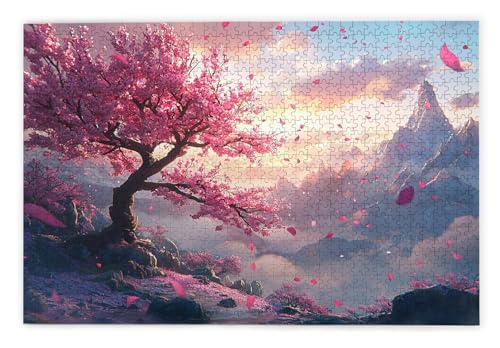 Puzzle 3000 Teile Erwachsene, Kirschblüten Puzzle 3000 Teile mit Geschenkbox, Holzpuzzle Erwachsene mit Naturholz, Geschenke für Frauen, Geschenke für Männer, Groß Holzpuzzle für Deko Wohnzimmer, S-15 Puzzle 3000 Teile Erwachsene, Kirschblüten Puzzle 3000 Teile mit Geschenkbox, Holzpuzzle Erwachsene mit Naturholz, Geschenke für Frauen, Geschenke für Männer, Groß Holzpuzzle für Deko Wohnzimmer, S-15 von Kinntn