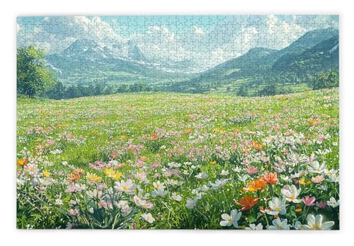Puzzle 3000 Teile Erwachsene, Wiese Puzzle 3000 Teile mit Geschenkbox, Holzpuzzle Erwachsene mit Naturholz, Geschenke für Frauen, Geschenke für Männer, Groß Holzpuzzle für Wanddeko Wohnzimmer, O-51 Puzzle 3000 Teile Erwachsene, Wiese Puzzle 3000 Teile mit Geschenkbox, Holzpuzzle Erwachsene mit Naturholz, Geschenke für Frauen, Geschenke für Männer, Groß Holzpuzzle für Wanddeko Wohnzimmer, O-51 von Kinntn