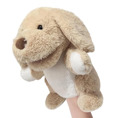 Kioriur Tierhandpuppen für Kinder,Plüschtierhandpuppen | 9,84 Zoll schöne Plüschtier-Fingerpuppen - Schöne gefüllte weiche Puppen für die Kinderzimmerdekoration von Kioriur