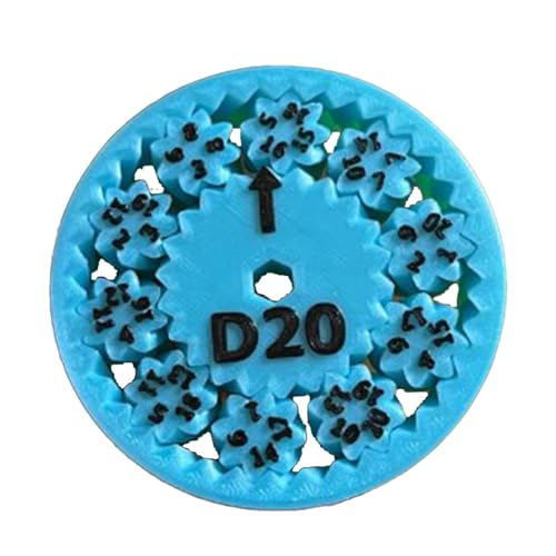 D20 Würfel Spinner, FidgetSpinner Würfel, Fingerspitzen Spinner, Lustiges Hand Relax Spielzeug, Tragbares Würfel Sensor Spielzeug, Kreative Spinner Würfel, Kleines Fingerspitzen Spielzeug Erwachsene von Kirdume