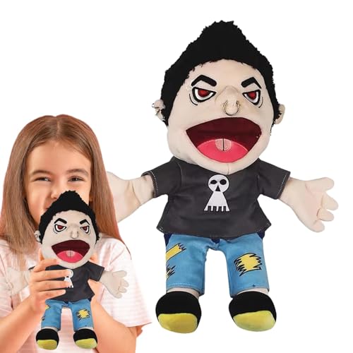 Jeffy Hand Puppet, Jeffy Handpuppe, Feebee Puppet Plüschtier Puppen, Lernspielzeug Zum Geschichtenerzählen, Pädagogische Handpuppe Aus Weichem Plüsch, Niedliche Weiche Plüschpuppe Für Kinderparty von Kirdume