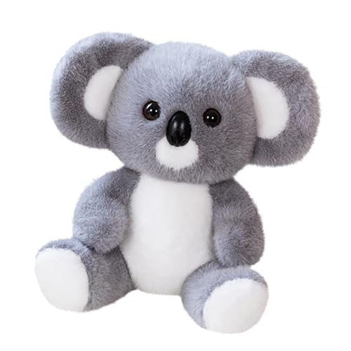 Koala Stofftier,Stoffkoala | Niedliches Simulations-Plüschtier Koala - Kuscheltier-Umarmungskissen, Koala-sitzende Puppe, weich, kuschelig für Kinder, Mädchen, Zuhause, Sofa, Nachttisch, Auto- von Kirdume