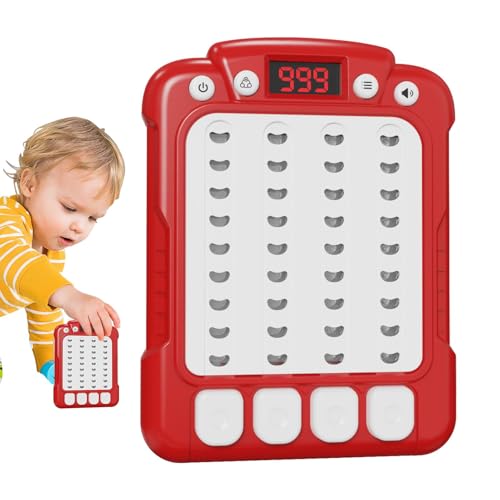 Schnelles Push-Spiel,Schnelles Push-Spiel - Quick Push Game Rhythmus-Spielmaschine - Speed ​​Push Puzzle-Spielekonsole, Desktop-Induktionsspielzeug mit Musik und Licht für Geburtstage, Weihnachten von Kirdume