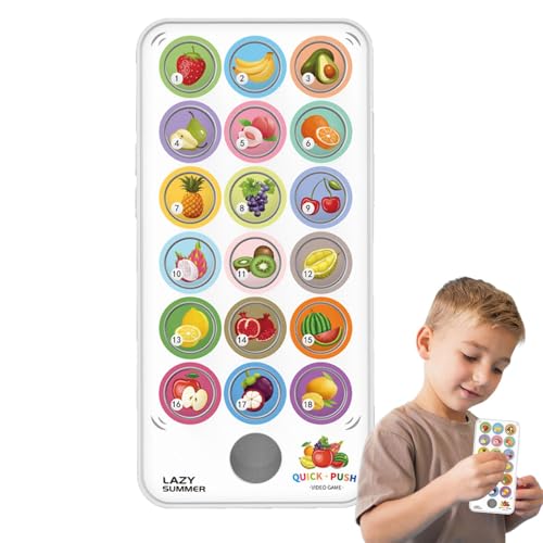 Schnelles Schiebespiel Fingerspielzeug, Schiebespiel für Kinder - Pädagogisches Vorschulspielzeug - Tragbares Feinmotorikspielzeug, interaktives Kartenspiel für und Mädchen von Kirdume