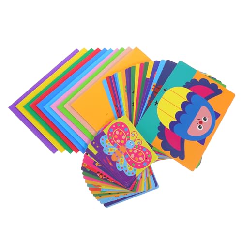 Kisangel 1 Set 3D-Aufkleber aus Eva-Schaum, Kunstaktivität, Tier-Kunsttafeln, Aufkleber, lustige DIY-Aktivität, kreative Bastelsets für Kinder, Lernspielzeug Kisangel 1 Set 3D-Aufkleber aus Eva-Schaum, Kunstaktivität, Tier-Kunsttafeln, Aufkleber, lustige DIY-Aktivität, kreative Bastelsets für Kinder, Lernspielzeug von Kisangel