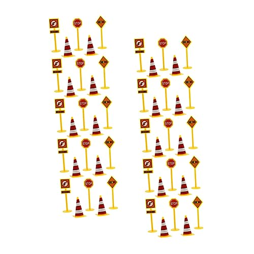 Kisangel 10 Sätze Teiliges Set für Leichte Miniatur straßenschilder und Absperrungen Farbenfrohes Lernspielzeug zur Verkehrserziehung Tragbar und Langlebig Fördert Kreatives Rollenspiel Kisangel 10 Sätze Teiliges Set für Leichte Miniatur straßenschilder und Absperrungen Farbenfrohes Lernspielzeug zur Verkehrserziehung Tragbar und Langlebig Fördert Kreatives Rollenspiel von Kisangel