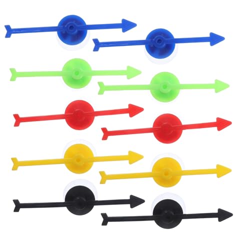 Kisangel 10 Stück Teiliges Bunter Kunststoff Pfeile für Spieltisch Robuste Drehbare Pfeilzeiger als Brettspiel Zubehör Vielseitig für Party Klassenzimmer und Lernhilfen Kisangel 10 Stück Teiliges Bunter Kunststoff Pfeile für Spieltisch Robuste Drehbare Pfeilzeiger als Brettspiel Zubehör Vielseitig für Party Klassenzimmer und Lernhilfen von Kisangel