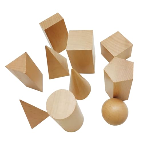 Kisangel 10 Stück Teiliges Geometrisches Holzspielzeug Pädagogisches Lernspielzeug für Fördert Kreativität Räumliches Denken und Feinmotorik Leichtes Tragbares Bausteine für Frühes Lernen Kisangel 10 Stück Teiliges Geometrisches Holzspielzeug Pädagogisches Lernspielzeug für Fördert Kreativität Räumliches Denken und Feinmotorik Leichtes Tragbares Bausteine für Frühes Lernen von Kisangel