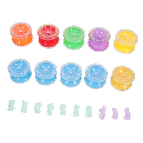 Kisangel 10 Stück Teiliges Yoyo für Lustiges Edukatives aus Langlebiger für Anfänger zur Hand Auge Koordination und Spielerischem Lernen Bunte Mini Yoyos Kisangel 10 Stück Teiliges Yoyo für Lustiges Edukatives aus Langlebiger für Anfänger zur Hand Auge Koordination und Spielerischem Lernen Bunte Mini Yoyos von Kisangel