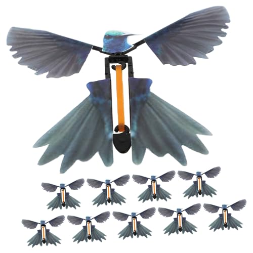 Kisangel 10Stücke Aufziehbare Fliegende Spielzeuge Lustiges Gummiband Betriebenes Flugspielzeug Zubehör Für Partys Und Bühnenauftritte Kreatives von Kisangel