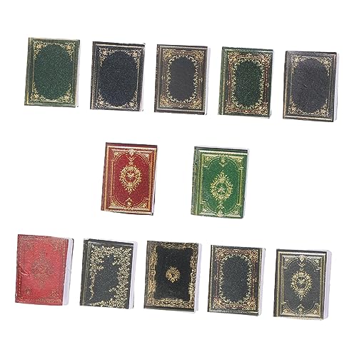 Kisangel 12 Stücke Miniatur Bücher Stilvolle Mini Wohnkultur Für Jungen Und Mädchen Papier Mini Handwerk Spielzeug Kisangel 12 Stücke Miniatur Bücher Stilvolle Mini Wohnkultur Für Jungen Und Mädchen Papier Mini Handwerk Spielzeug von Kisangel
