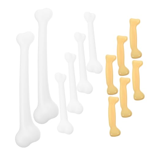Kisangel 12 Stück Simulierte Knochenspielzeuge Mini Halloween Figuren Knochen Requisiten Halloween Knochen Dekorationen Kleine Skelette Mini Kisangel 12 Stück Simulierte Knochenspielzeuge Mini Halloween Figuren Knochen Requisiten Halloween Knochen Dekorationen Kleine Skelette Mini von Kisangel