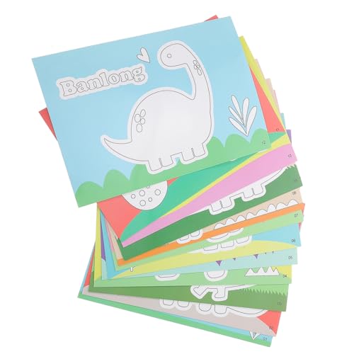 Kisangel 12 Stück Teiliges Dinosaurier Puzzle Aufkleber für Farbenfrohe Langlebige Tier Sticker für Kreatives Basteln von Feinmotorik und Kognitivem Lernen Kisangel 12 Stück Teiliges Dinosaurier Puzzle Aufkleber für Farbenfrohe Langlebige Tier Sticker für Kreatives Basteln von Feinmotorik und Kognitivem Lernen von Kisangel