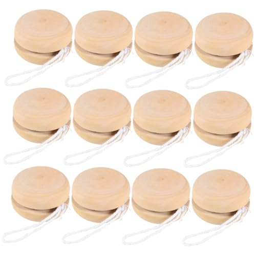 Kisangel 12 Stück Teiliges Kleine Holzkugeln Yo yo Bälle aus Naturbelassenem Holz DIY Bastelset für Handbemalbar Fördert Kreativität und Koordination für Jungen und Mädchen Kisangel 12 Stück Teiliges Kleine Holzkugeln Yo yo Bälle aus Naturbelassenem Holz DIY Bastelset für Handbemalbar Fördert Kreativität und Koordination für Jungen und Mädchen von Kisangel
