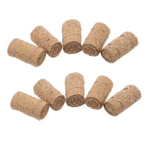 Kisangel 12 Stück Teiliges Miniatur Heuballen Naturgetreu Kleine Strohballen für Diorama Bauernhof Dekoration DIY Modellbau Kisangel 12 Stück Teiliges Miniatur Heuballen Naturgetreu Kleine Strohballen für Diorama Bauernhof Dekoration DIY Modellbau von Kisangel