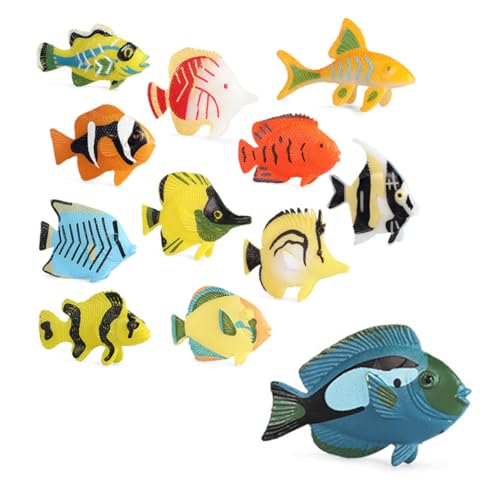 Kisangel 12 Stück Teiliges Miniatur Meereslebewesen Figuren Realistische Farbenfrohe Robuste Tischdekoration und Lernspielzeug Leicht Kompakt für Zuhause und Unterwegs Kisangel 12 Stück Teiliges Miniatur Meereslebewesen Figuren Realistische Farbenfrohe Robuste Tischdekoration und Lernspielzeug Leicht Kompakt für Zuhause und Unterwegs von Kisangel