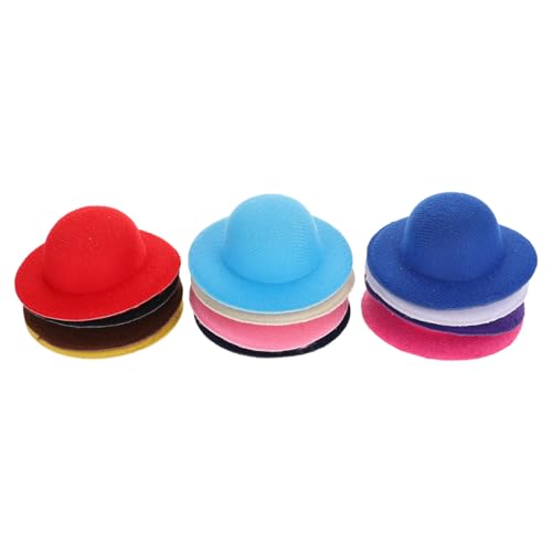Kisangel 12 Stück Teiliges Miniatur Stoffhüte Bunte Kleine Mini Hüte für Puppenhaus Dekoration Fotorequisiten Handgefertigte Winzige Hut Accessoires für Kindergeburtstag und Festliche Kisangel 12 Stück Teiliges Miniatur Stoffhüte Bunte Kleine Mini Hüte für Puppenhaus Dekoration Fotorequisiten Handgefertigte Winzige Hut Accessoires für Kindergeburtstag und Festliche von Kisangel