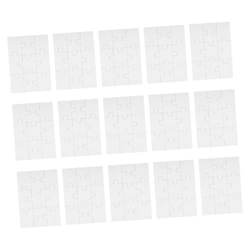 Kisangel 15 Blatt Blanko Puzzle Teilig DIY Bastelset für Großes Leeres Puzzle zum Bemalen Zeichnen Kreatives Malen Pädagogisch Vielseitig für Schule Zuhause Reisen Kisangel 15 Blatt Blanko Puzzle Teilig DIY Bastelset für Großes Leeres Puzzle zum Bemalen Zeichnen Kreatives Malen Pädagogisch Vielseitig für Schule Zuhause Reisen von Kisangel