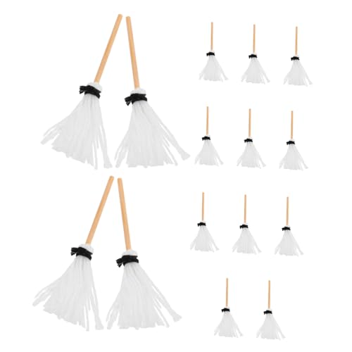 Kisangel 15 Stück Maßstab Mini Mop Miniatur Werkzeug Zubehör für Badezimmer Küche DIY Dekoration Party Kisangel 15 Stück Maßstab Mini Mop Miniatur Werkzeug Zubehör für Badezimmer Küche DIY Dekoration Party von Kisangel