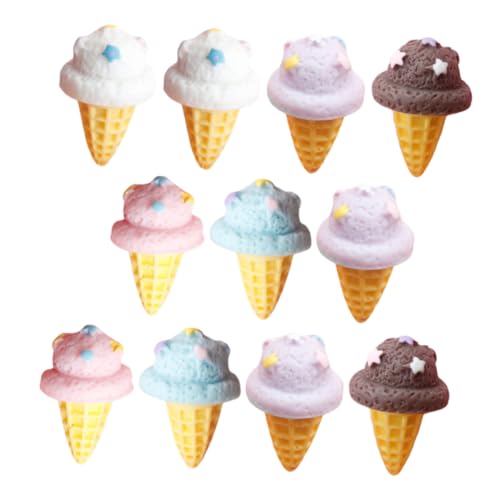 Kisangel 15 Stück Teiliges Künstliches Eiswaffel Modellset Realistisch Geformte Deko Eistüten für Ladendekoration DIY Food Display Requisite Farblich Gemischte Fake Ice Cone Spielzeuge Kisangel 15 Stück Teiliges Künstliches Eiswaffel Modellset Realistisch Geformte Deko Eistüten für Ladendekoration DIY Food Display Requisite Farblich Gemischte Fake Ice Cone Spielzeuge von Kisangel