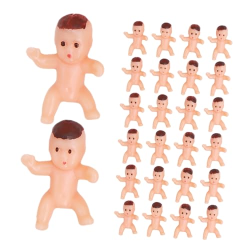 Kisangel 150 Stück Vollmondpartygeschenk Babyfiguren aus Kunststoff Gastgeschenke für Jungen Eiswürfel -Spielzubehör Duschendekorationen kleine Babys Mini- -Figur Plastik Schokolade Kisangel 150 Stück Vollmondpartygeschenk Babyfiguren aus Kunststoff Gastgeschenke für Jungen Eiswürfel -Spielzubehör Duschendekorationen kleine Babys Mini- -Figur Plastik Schokolade von Kisangel