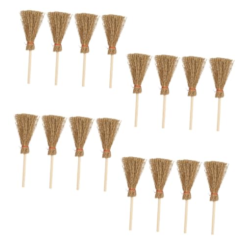 Kisangel 16 Stück Teiliges Mini Besen Puppenhaus Deko Requisiten Handgefertigte Miniatur Besen für Kinderzimmer DIY Basteln Mikro Garten Tischdeko Realistische Kleine Hexenbesen Zubehör Kisangel 16 Stück Teiliges Mini Besen Puppenhaus Deko Requisiten Handgefertigte Miniatur Besen für Kinderzimmer DIY Basteln Mikro Garten Tischdeko Realistische Kleine Hexenbesen Zubehör von Kisangel