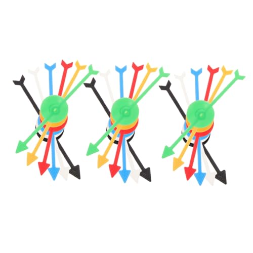 Kisangel 18 Stück Teiliges Kunststoff pfeilspiel Ersatzpfeile Bunte Drehpfeile für Brettspiele DIY Roulette Lehrmittel Farben Spielzubehör für Familien und Unterricht Kisangel 18 Stück Teiliges Kunststoff pfeilspiel Ersatzpfeile Bunte Drehpfeile für Brettspiele DIY Roulette Lehrmittel Farben Spielzubehör für Familien und Unterricht von Kisangel