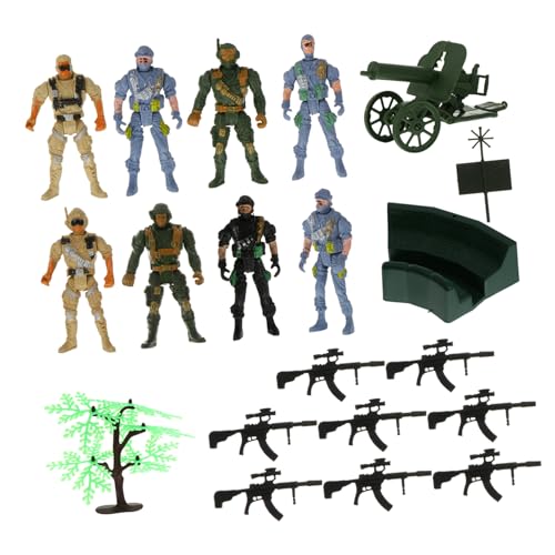 Kisangel 19 Stück Teiliges Soldaten Modellspielzeug Realistische Simulation Bewegliche Arme Detailreiche Militärfiguren für Fördert Interaktives und Eltern Junge Mädchen Kommunikation Kisangel 19 Stück Teiliges Soldaten Modellspielzeug Realistische Simulation Bewegliche Arme Detailreiche Militärfiguren für Fördert Interaktives und Eltern Junge Mädchen Kommunikation von Kisangel