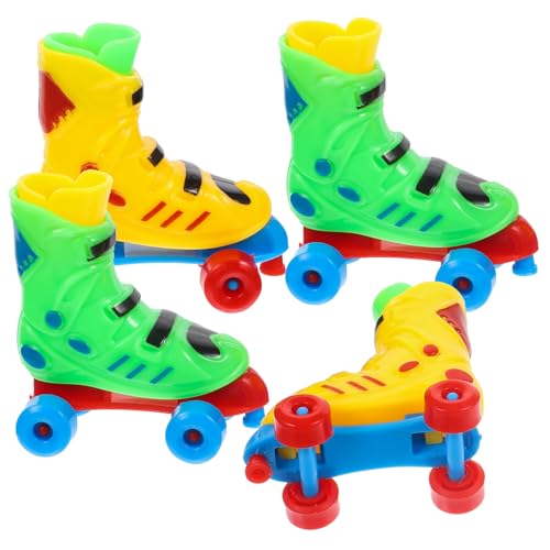 Kisangel 2 Paar Bunte Fingerskate Rollschuhe aus Robustem Kunststoff Kompaktes für Fingerkoordination und Druckentlastung als für Partydeko Zufällige Farbe Zufällige Farbe Kisangel 2 Paar Bunte Fingerskate Rollschuhe aus Robustem Kunststoff Kompaktes für Fingerkoordination und Druckentlastung als für Partydeko Zufällige Farbe Zufällige Farbe von Kisangel