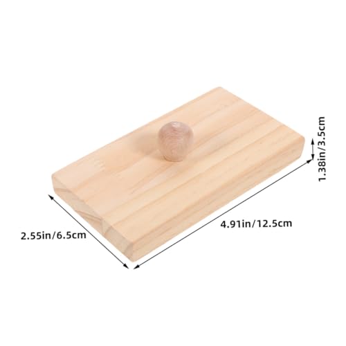 Kisangel 2 Paare Montessori Schlaginstrumente aus Holz Sandblock Percussion mit Dual-Sound-Klang Kompaktes Langlebiges Musiklernspielzeug für Kleinkinder und Rhythmustraining Kisangel 2 Paare Montessori Schlaginstrumente aus Holz Sandblock Percussion mit Dual-Sound-Klang Kompaktes Langlebiges Musiklernspielzeug für Kleinkinder und Rhythmustraining von Kisangel