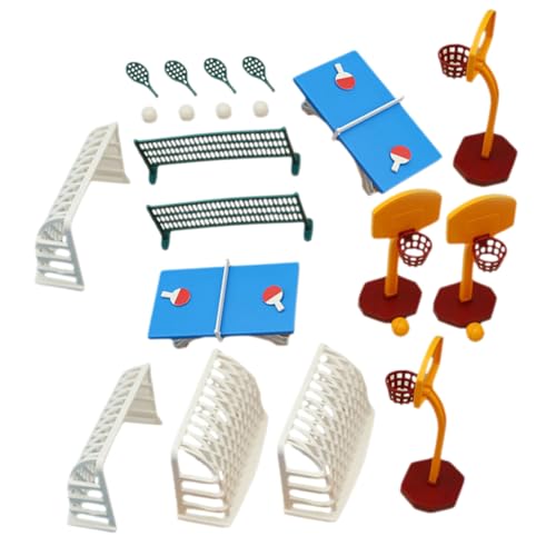 Kisangel 2 Sätze Miniatur Sportgeräte Modellset Teilig Puppenhaus Zubehör für Tischtennis und Basketball Detailreiche Mini Haus Dekoration für DIY Kinderzimmer Kisangel 2 Sätze Miniatur Sportgeräte Modellset Teilig Puppenhaus Zubehör für Tischtennis und Basketball Detailreiche Mini Haus Dekoration für DIY Kinderzimmer von Kisangel