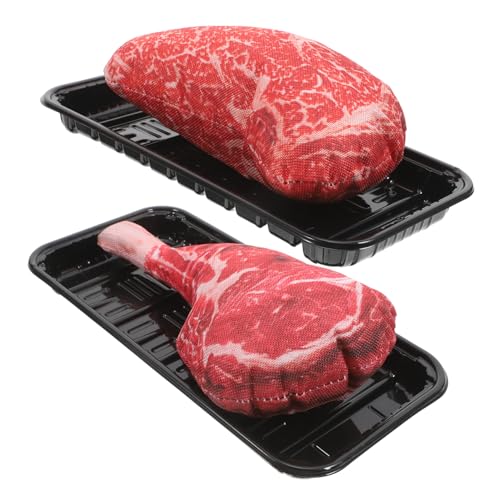 Kisangel 2 Sätze Realistische Steak Dekoration Detailgetreue Simulation von Rindfleisch Lebensnahe Fleischmodell Requisite Vielseitig für Küchen und Party Dekor Einfach zu Reinigen Anzeige Kisangel 2 Sätze Realistische Steak Dekoration Detailgetreue Simulation von Rindfleisch Lebensnahe Fleischmodell Requisite Vielseitig für Küchen und Party Dekor Einfach zu Reinigen Anzeige von Kisangel