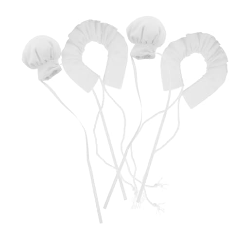 Kisangel 2 Sets Dekoratives Hutset Winzige Hüte Für Puppenkochmütze Winzige Dekorative Kleine Hüte Kochmütze Miniatur Kochmütze Kleine Miniaturhüte Für Puppen Weißes Kisangel 2 Sets Dekoratives Hutset Winzige Hüte Für Puppenkochmütze Winzige Dekorative Kleine Hüte Kochmütze Miniatur Kochmütze Kleine Miniaturhüte Für Puppen Weißes von Kisangel