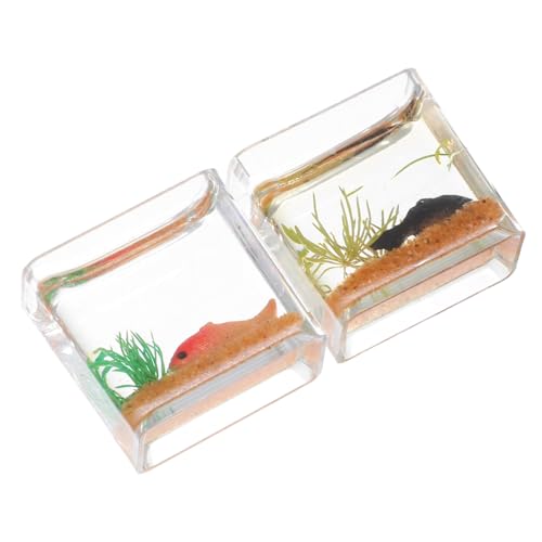 Kisangel 2 Stück Dekorationen Mikro Tank Basteln Tier Realistische Ornamentfiguren Für Kleine Heim Desktop Garten Dekoration Schüssel Klein – Miniatur Feen Aquarium Landschaft Kisangel 2 Stück Dekorationen Mikro Tank Basteln Tier Realistische Ornamentfiguren Für Kleine Heim Desktop Garten Dekoration Schüssel Klein – Miniatur Feen Aquarium Landschaft von Kisangel