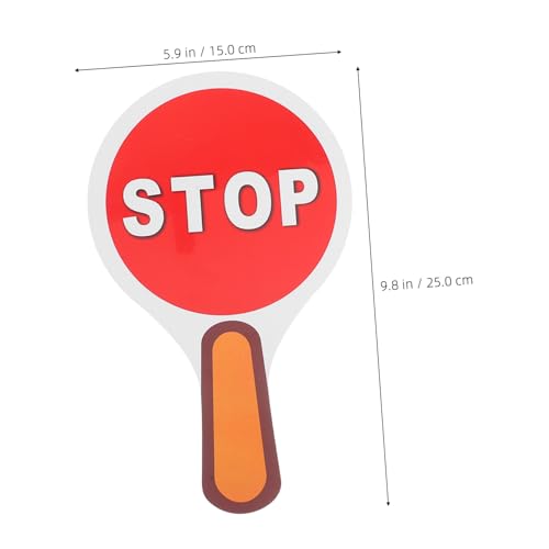Kisangel 2 Stück Doppelseitiges Verkehrsschild mit Griff Rot und Grün Wasserdichtes Stop go schild für Verkehrserziehung Spiel und Sicherheitstraining Kisangel 2 Stück Doppelseitiges Verkehrsschild mit Griff Rot und Grün Wasserdichtes Stop go schild für Verkehrserziehung Spiel und Sicherheitstraining von Kisangel