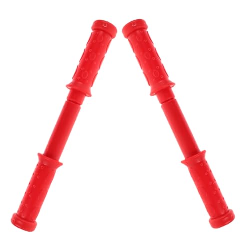 Kisangel 2 Stück Ergonomische Kunststoff-Griffe als Ersatz Schaukelpferde Kindersichere Langlebige und Leicht zu Reinigende Handgriffe für DIY Schaukelpferd-Montage Rot Kisangel 2 Stück Ergonomische Kunststoff-Griffe als Ersatz Schaukelpferde Kindersichere Langlebige und Leicht zu Reinigende Handgriffe für DIY Schaukelpferd-Montage Rot von Kisangel