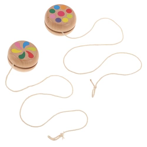 Kisangel 2 Stück Holz Yoyo für Anfänger Leichtes Tragbares Lernspielzeug für Fördert Hand Auge Koordination und Gleichgewicht Robustes Outdoor für Jungen und Mädchen Kisangel 2 Stück Holz Yoyo für Anfänger Leichtes Tragbares Lernspielzeug für Fördert Hand Auge Koordination und Gleichgewicht Robustes Outdoor für Jungen und Mädchen von Kisangel