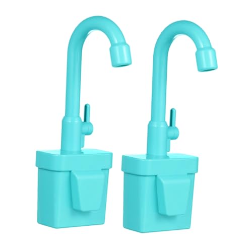 Kisangel 2 Stück Küchenspüle Wasserhahn Teiliges Drehbarer Wasserhahn ohne Scharfe Kanten Realistische Spielküche Zubehör Kisangel 2 Stück Küchenspüle Wasserhahn Teiliges Drehbarer Wasserhahn ohne Scharfe Kanten Realistische Spielküche Zubehör von Kisangel