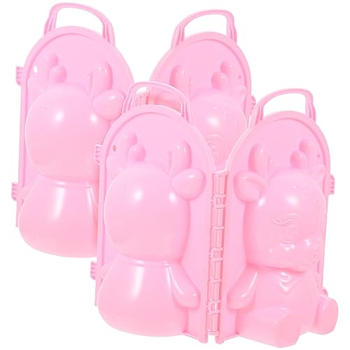 Kisangel 2 Stück Little Sika -Hirsch -Schneemodellspielzeug Winterspielzeug Schneeklammer Schneeerzeuger-Clips Plastik Rosa Kisangel 2 Stück Little Sika -Hirsch -Schneemodellspielzeug Winterspielzeug Schneeklammer Schneeerzeuger-Clips Plastik Rosa von Kisangel