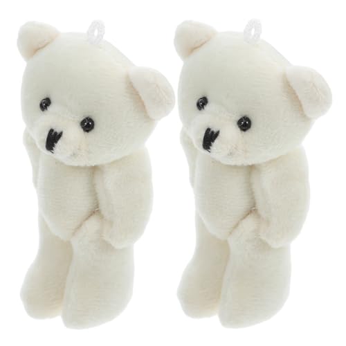 Kisangel 2 Stück Mini Plüschbären Mikrobär Kuscheltier zur Graduation Langlebige Niedliche Stofftiere für Schule Büro Sammler und Deko Kisangel 2 Stück Mini Plüschbären Mikrobär Kuscheltier zur Graduation Langlebige Niedliche Stofftiere für Schule Büro Sammler und Deko von Kisangel