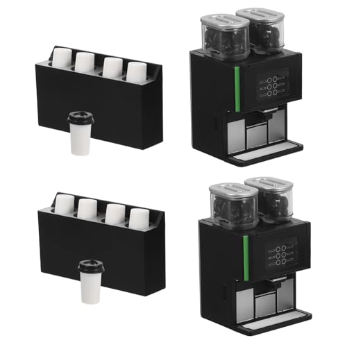 Kisangel 2 Stück Miniatur Kaffeemaschine Puppenhaus Küchendekor Kleine Kaffeepadmaschine für Rollenspiel Fotorequisiten Vielseitig Verwendbar Kisangel 2 Stück Miniatur Kaffeemaschine Puppenhaus Küchendekor Kleine Kaffeepadmaschine für Rollenspiel Fotorequisiten Vielseitig Verwendbar von Kisangel