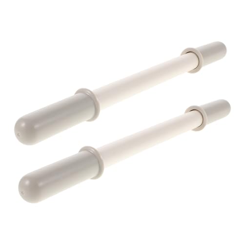 Kisangel 2 Stück Schaukelpferd Griff Weiß Kunststoff Ersatzgriff mit Gewinde rutschfest Kompatibel für Diverse Holzpferd Modelle Robust und Sicher für Junge Mädchen Kisangel 2 Stück Schaukelpferd Griff Weiß Kunststoff Ersatzgriff mit Gewinde rutschfest Kompatibel für Diverse Holzpferd Modelle Robust und Sicher für Junge Mädchen von Kisangel