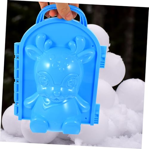 Kisangel 2 Stück Schneeballformer Schneeballzange aus Sicherem Material mit Glatten Kanten Vielseitig für Schnee und Einfache Handhabung Kreatives Cartoon Design für Winterspiele Kisangel 2 Stück Schneeballformer Schneeballzange aus Sicherem Material mit Glatten Kanten Vielseitig für Schnee und Einfache Handhabung Kreatives Cartoon Design für Winterspiele von Kisangel