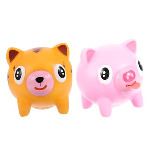 Kisangel 2 Stück Teiliges Cartoon Tier Quetschspielzeug mit herausdrückbarem Teil aus Lustige Stressabbau Spielzeuge für Leicht Kompakt für Entspannung Partyspaß und Angstlöser Kisangel 2 Stück Teiliges Cartoon Tier Quetschspielzeug mit herausdrückbarem Teil aus Lustige Stressabbau Spielzeuge für Leicht Kompakt für Entspannung Partyspaß und Angstlöser von Kisangel