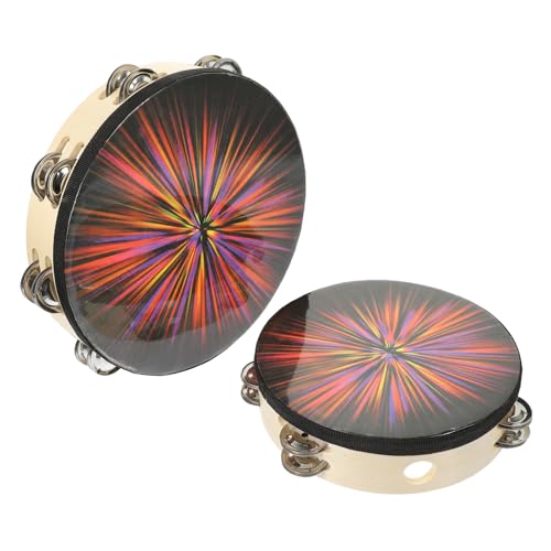 Kisangel 2 Stück Teiliges Holz Handtrommel Musikinstrument Pädagogisches Fördert Musikinteresse und Feinmotorik für Jungen und Mädchen Kisangel 2 Stück Teiliges Holz Handtrommel Musikinstrument Pädagogisches Fördert Musikinteresse und Feinmotorik für Jungen und Mädchen von Kisangel