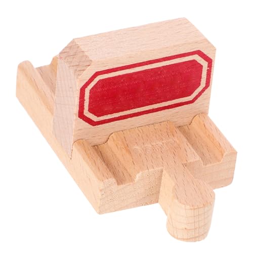 Kisangel 2 Stück Teiliges Holzschienen Zubehör Sicherer Holzgleis Stopper für DIY Holzeisenbahn Kompatibel mit Klassischen Bahnspielzeugen Langlebig und Kindgerecht für Kreatives Spiel Kisangel 2 Stück Teiliges Holzschienen Zubehör Sicherer Holzgleis Stopper für DIY Holzeisenbahn Kompatibel mit Klassischen Bahnspielzeugen Langlebig und Kindgerecht für Kreatives Spiel von Kisangel