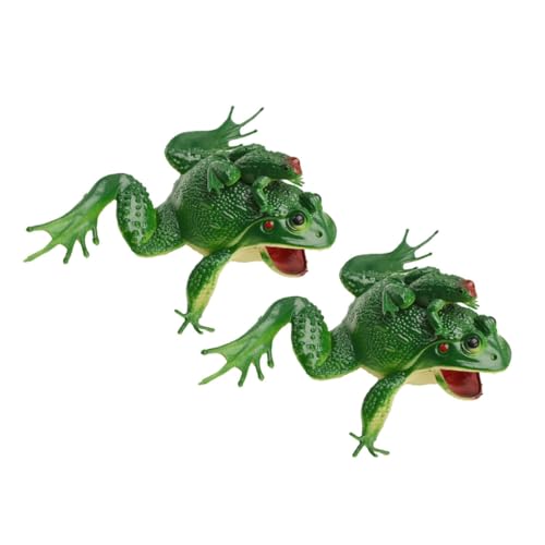 Kisangel 2 Stück Teiliges Mini Grün Frosch Modell mit Sound Realistische Simulation Sammelfigur für Dekoration für Zuhause und Garten Geschenkidee für Jungen und Mädchen Kisangel 2 Stück Teiliges Mini Grün Frosch Modell mit Sound Realistische Simulation Sammelfigur für Dekoration für Zuhause und Garten Geschenkidee für Jungen und Mädchen von Kisangel