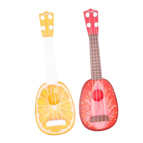 Kisangel 2 Stück Ukulele Musikinstrument Mini Imitation Gitarre für Junge Mädchen und Anfänger in Buntem Kunststoff Kreatives Lernspielzeug für Musikalische Früherziehung Kisangel 2 Stück Ukulele Musikinstrument Mini Imitation Gitarre für Junge Mädchen und Anfänger in Buntem Kunststoff Kreatives Lernspielzeug für Musikalische Früherziehung von Kisangel