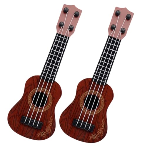 Kisangel 2 Stück Ukulele Teiliges aus Sicherem Kunststoff Pädagogisches Musikinstrument für Anfänger Leicht und Robust Lernspielzeug für Mädchen und Jungen Kisangel 2 Stück Ukulele Teiliges aus Sicherem Kunststoff Pädagogisches Musikinstrument für Anfänger Leicht und Robust Lernspielzeug für Mädchen und Jungen von Kisangel